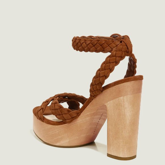 VERONICA BEARD GAEL PLATFORM SANDAL SIZE 9 - Picture 14 of 14